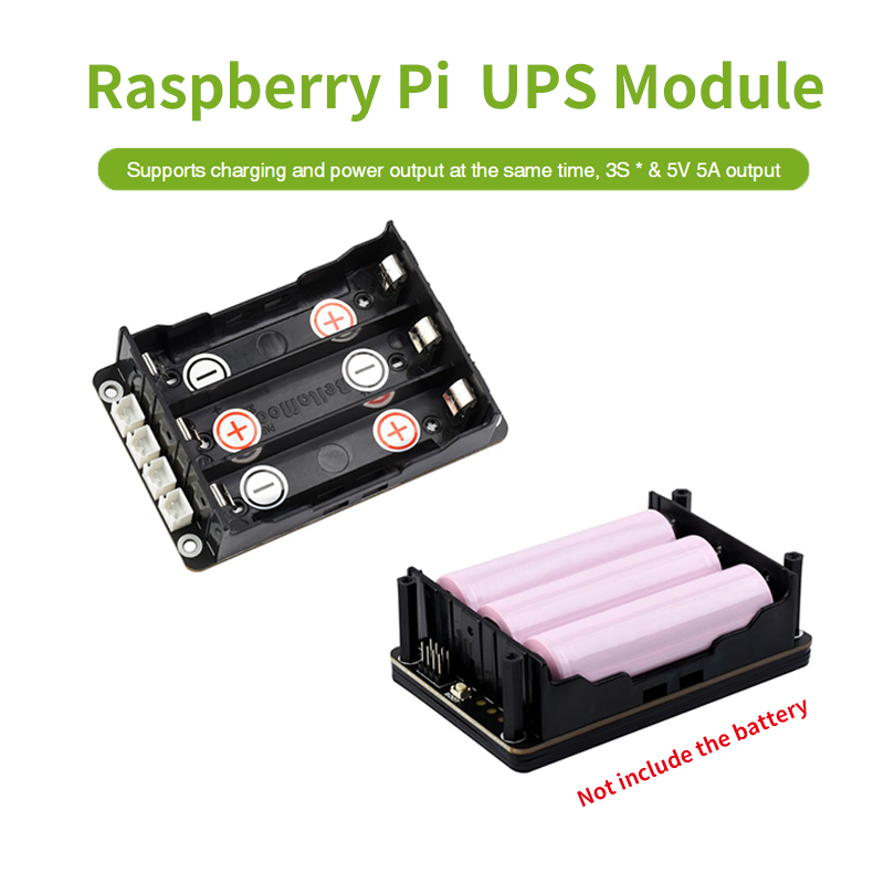 Raspberry Pi Uninterrupted Power Supply Ups 18650 - Raspberry Pi 5 UPS HAT Suporte