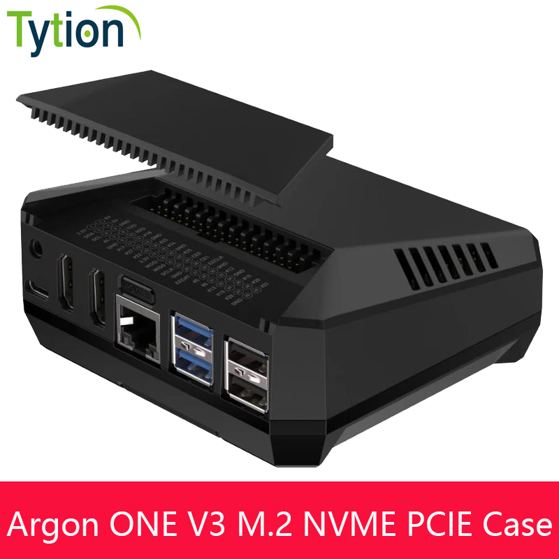 Argon One V3 M.2 Nvme Case - Carcaça de liga de alumínio com