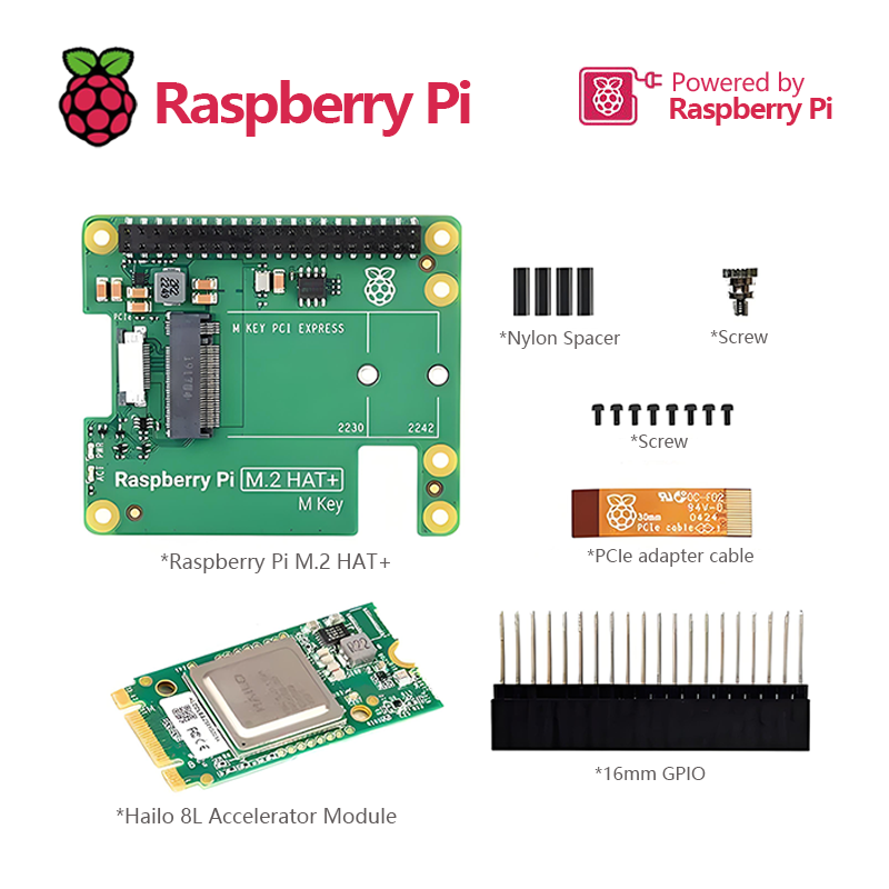 Raspberry Pi AI Kit, Oficial M - Raspberry Pi Ai Kit Hailo-8L avaliação e preço