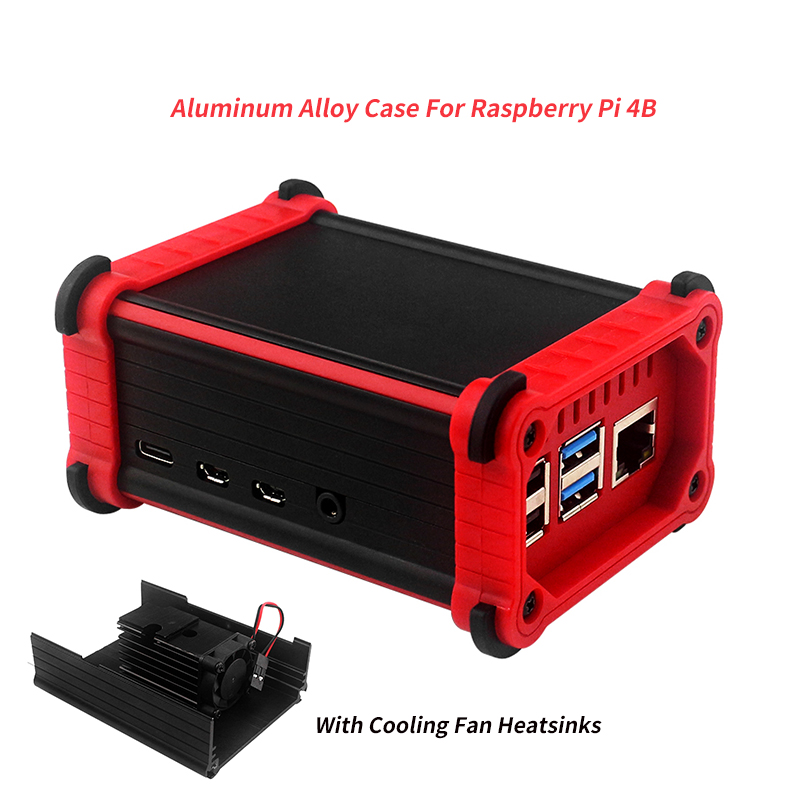 Caixa de liga de alumínio Rasp - Argon One V3 M.2 Nvme Case avaliação e preço